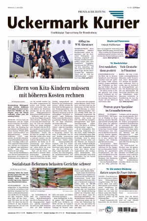 Prenzlauer Zeitung - 3 Juni 2026