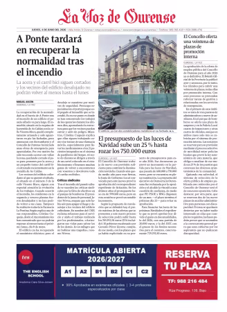 Ourense local - 4 junio 2026