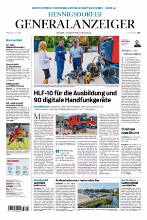 Hennigsdorfer Generalanzeiger - 3 Juni 2026