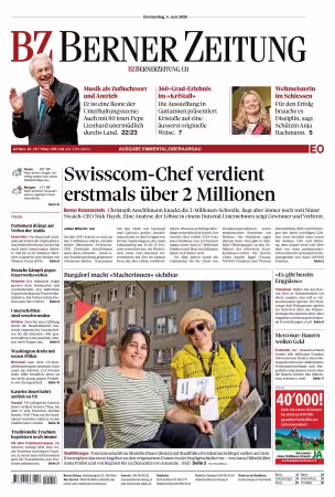 Berner Zeitung (Emmental) - 4 Juni 2026