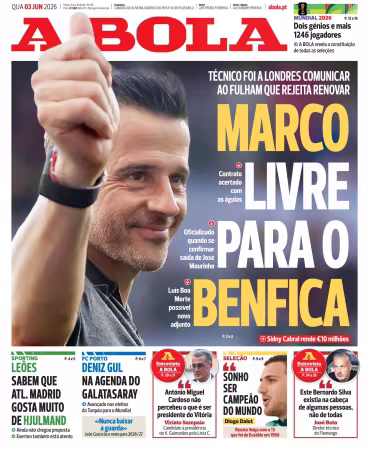 A BOLA (Portuguese) - 3 junho 2026