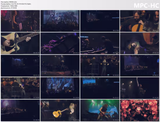 Edu Falaschi - Temple of Shadows in Concert (2020) Blu-ray
