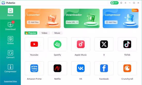 iTubeGo YouTube Downloader 11.0.0 Multilingual