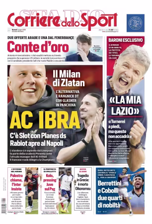 Corriere dello Sport - 2 giugno 2026