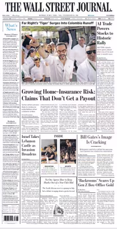 The Wall Street Journal - June 01, 2026
