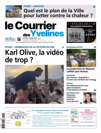Le Courrier des Yvelines (Poissy) - 3 juin 2026