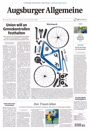 Augsburger Allgemeine (Ausgabe Stadt) - 3 Juni 2026