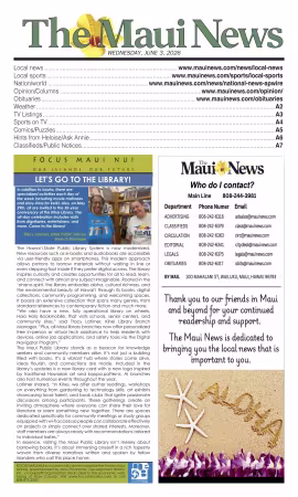 The Maui News - 3 June 2026