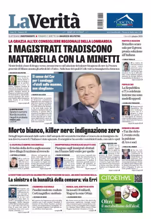 La Verita (Italia) - 4 giugno 2026