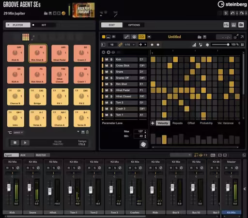 Steinberg Groove Agent SE v6.0.30 macOS