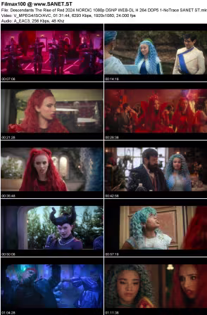 Descendants The Rise of Red 2024 NORDiC 1080p DSNP WEB-DL H264 DDP5.1-NoTrace