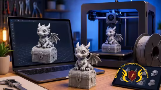 AI 3D Printing for Beginners: Create and Publish Printable