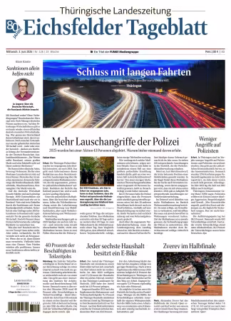 Thuringische Landeszeitung (Eichsfeld) - 3 Juni 2026