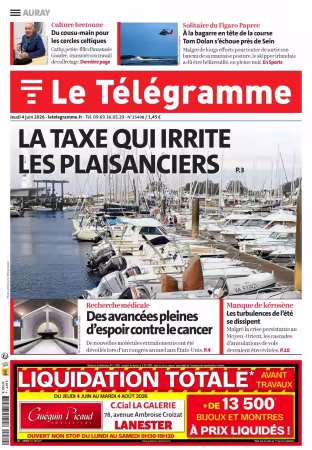 Le Telegramme Auray - 4 juin 2026
