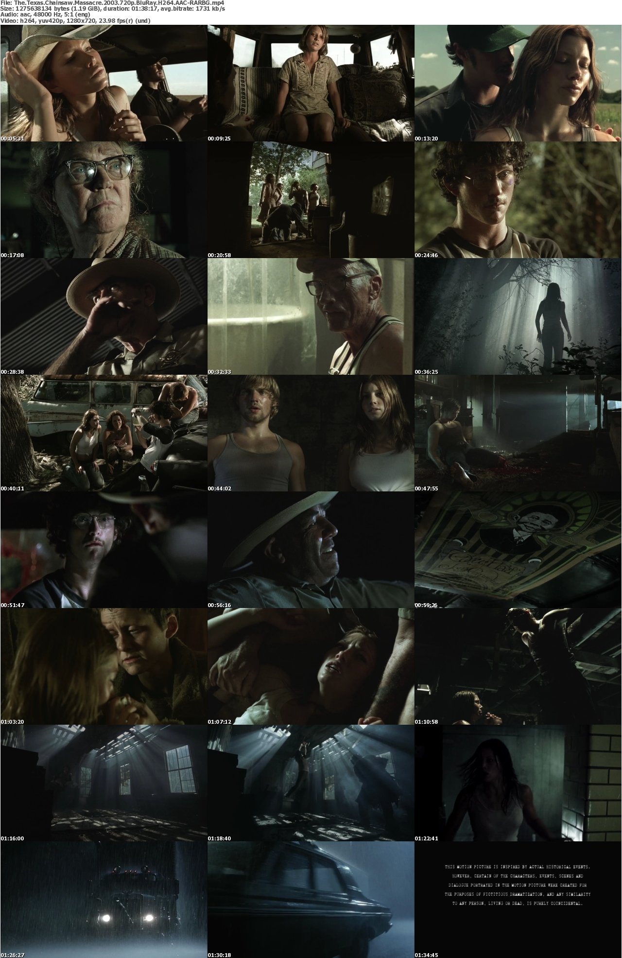 The Texas Chainsaw Massacre 2003 720p BluRay H264 AAC-RARBG