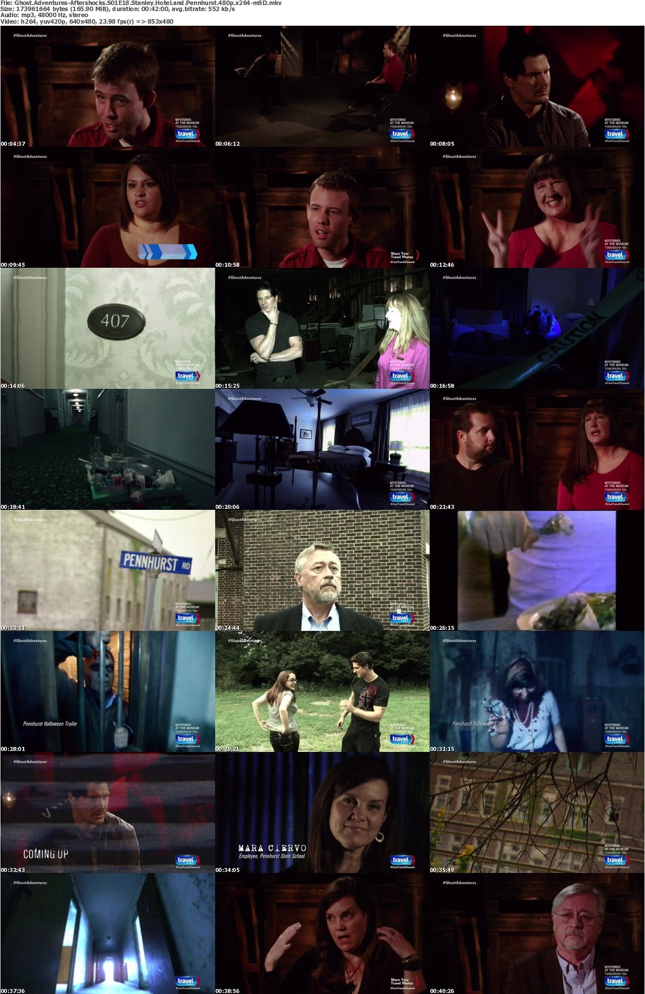 Ghost Adventures-Aftershocks S01E18 Stanley Hotel and Pennhurst 480p x264-mSD