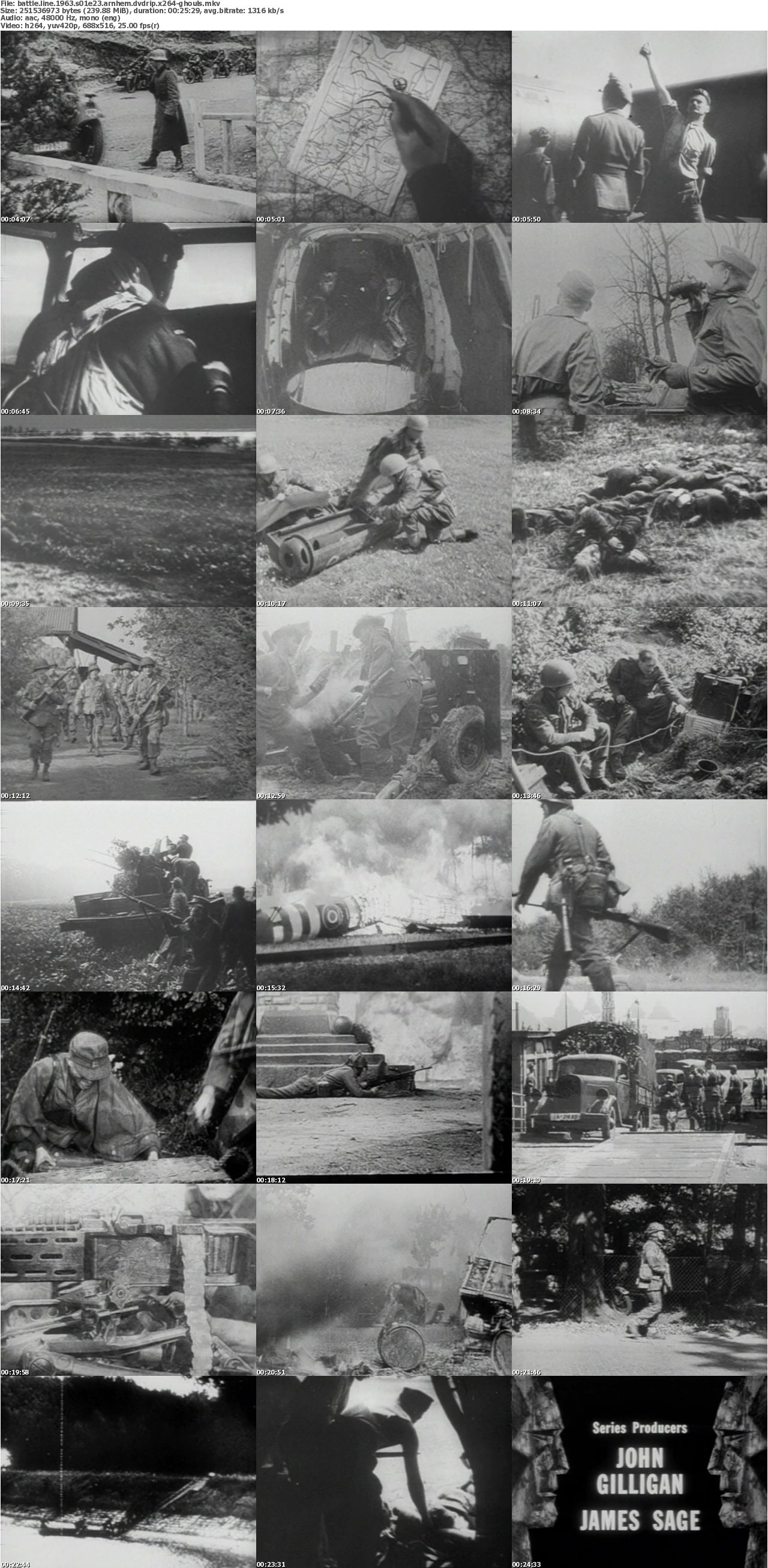 Battle Line 1963 S01E23 Arnhem DVDRip x264-GHOULS