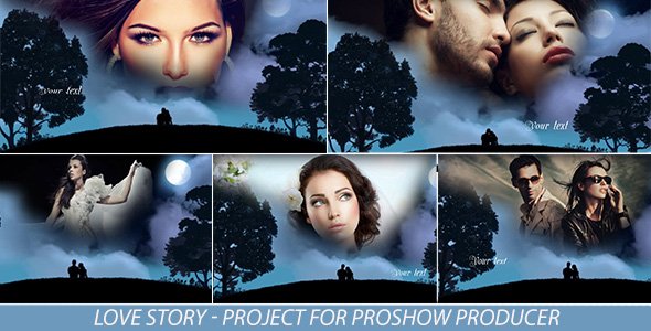 Love story - Project for Proshow Producer