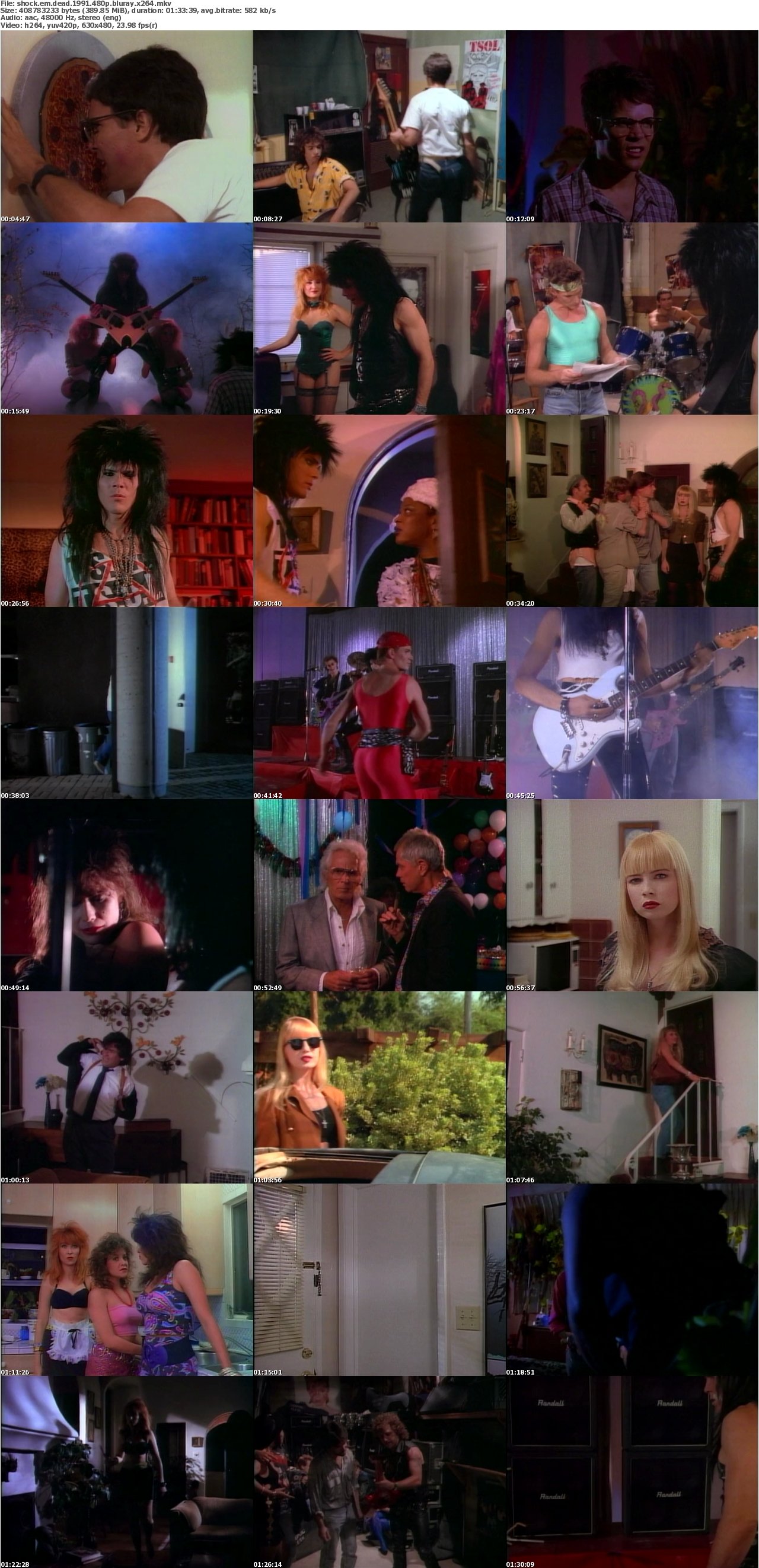Shock Em Dead 1991 480p BluRay x264