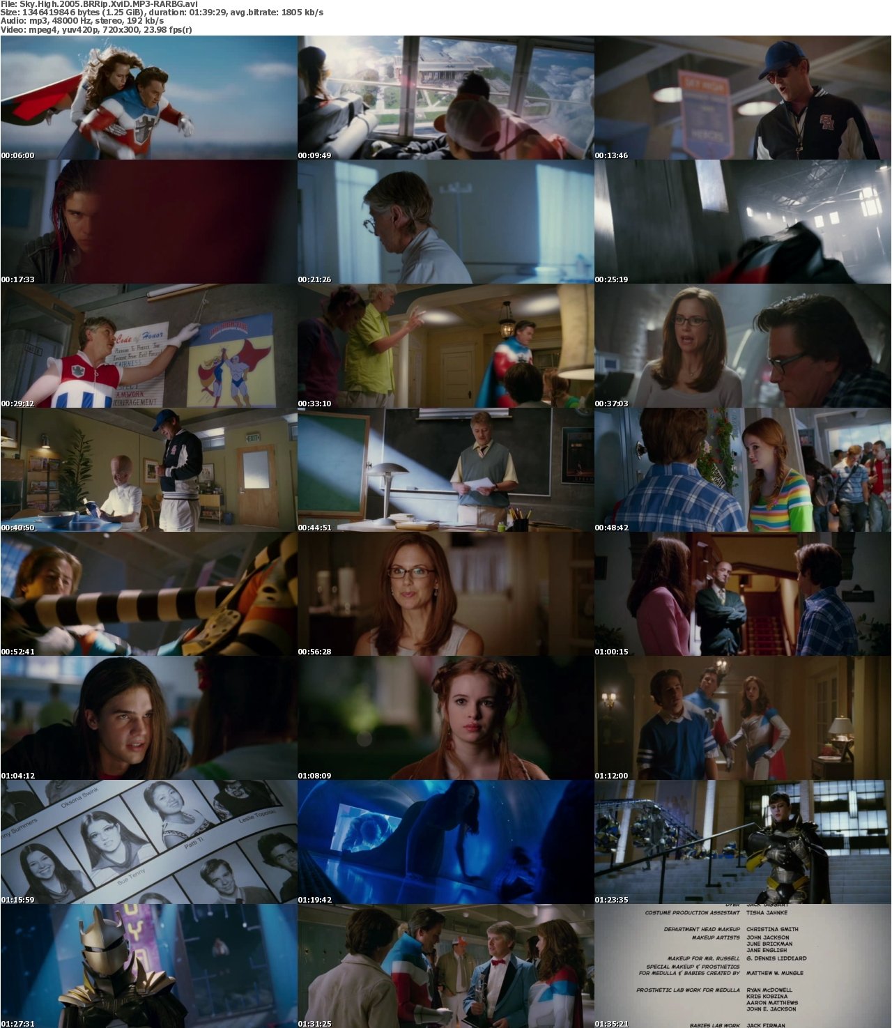 Sky High 2005 BRRip XviD MP3-RARBG