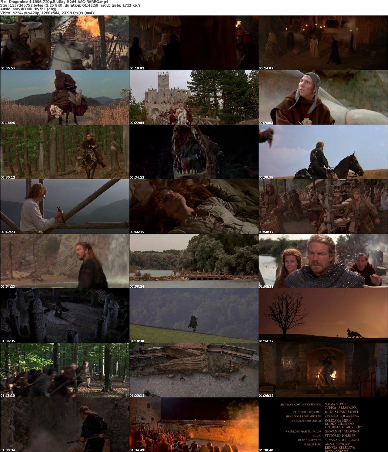 Dragonheart 1996 720p BluRay H264 AAC-RARBG