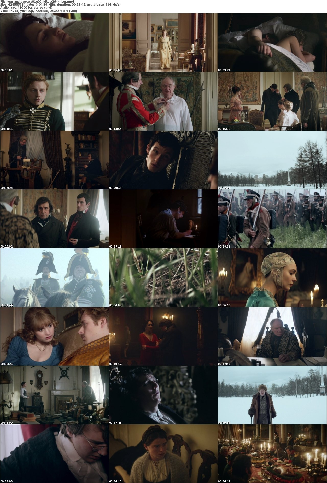 War And Peace S01E02 HDTV x264-RiVER