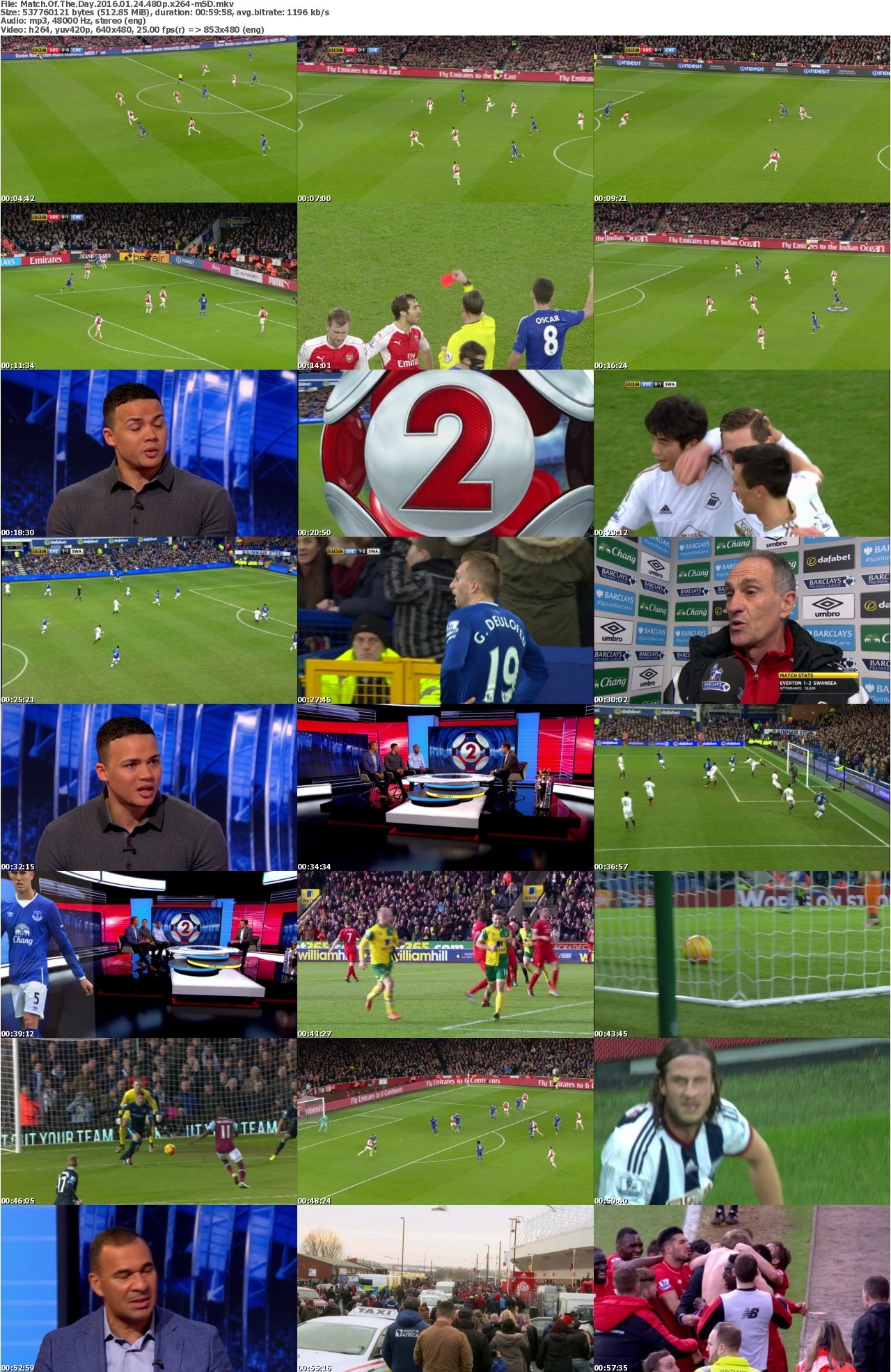 Match Of The Day 2016 01 24 480p x264-mSD