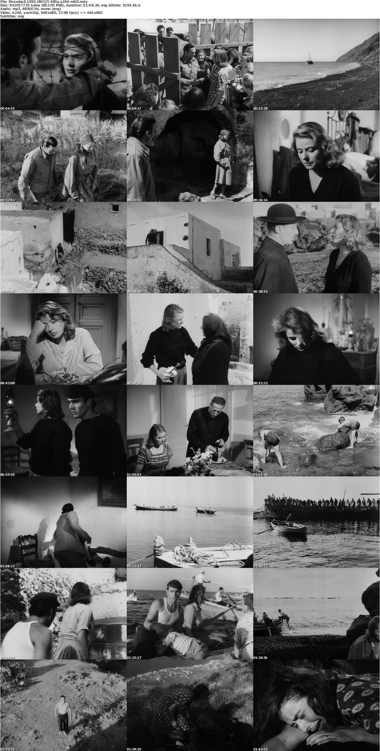 Stromboli 1950 UNCUT 480p x264-mSD