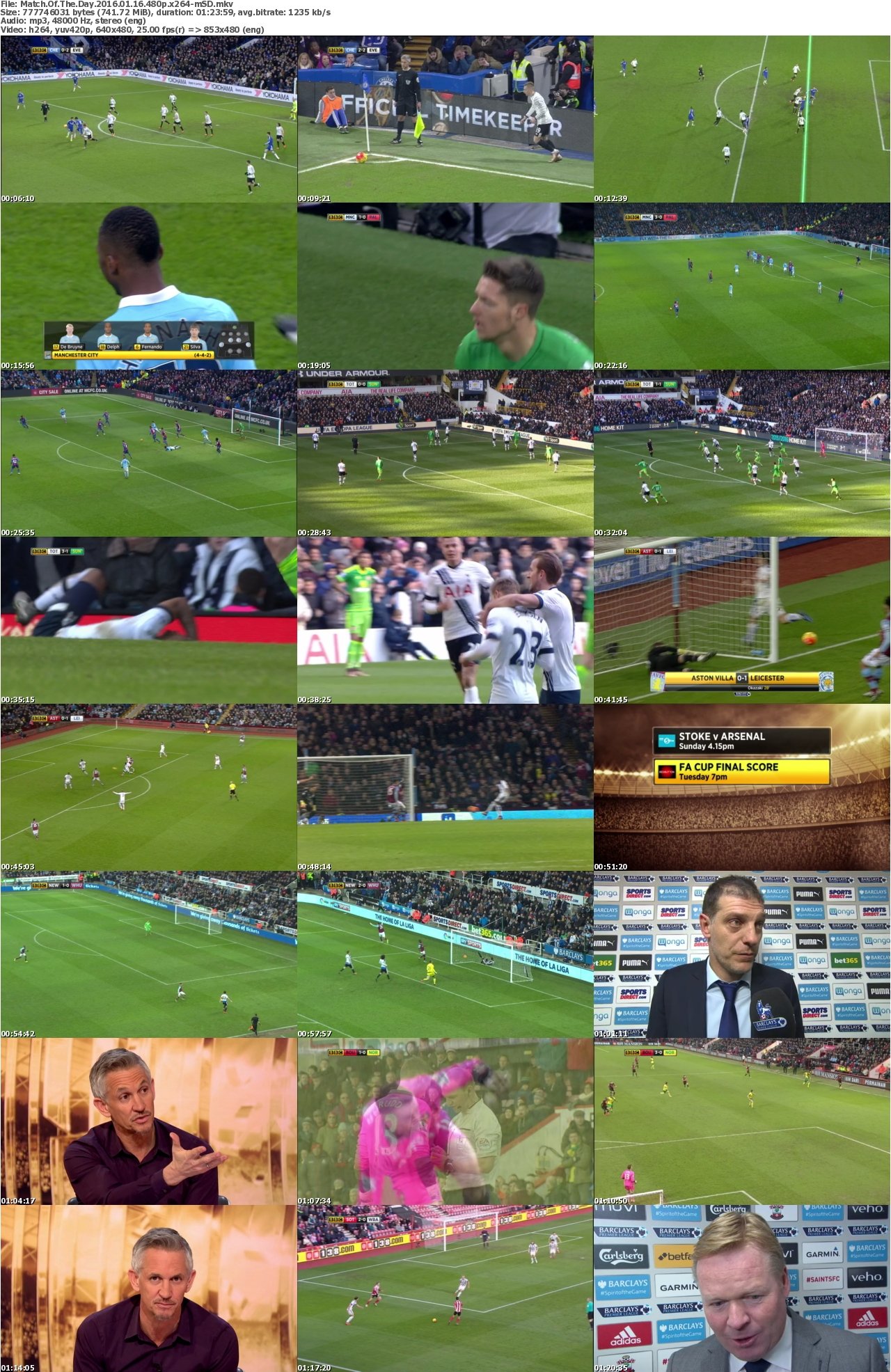 Match Of The Day 2016 01 16 480p x264-mSD