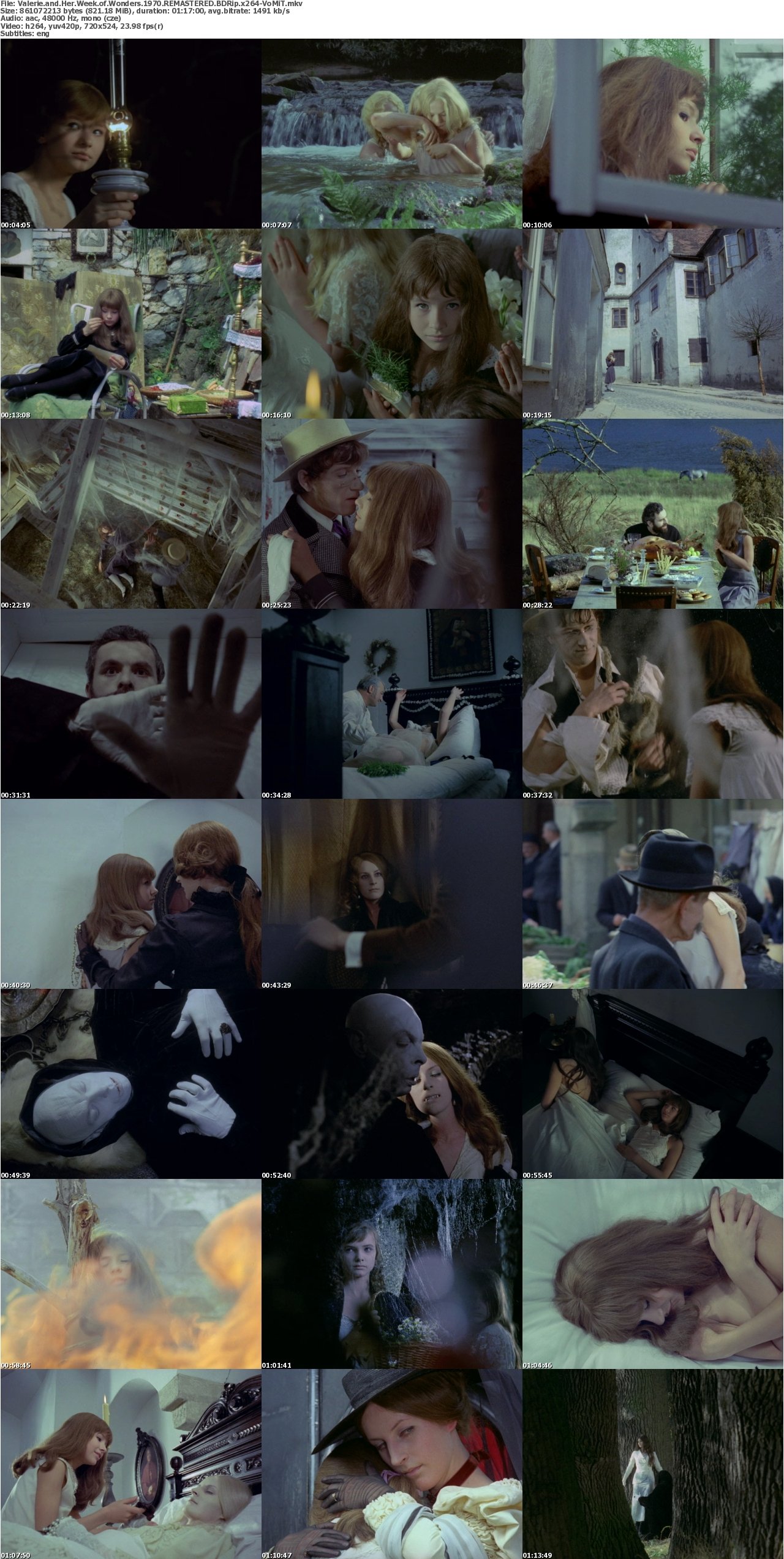Valerie and Her Week of Wonders 1970 REMASTERED BDRip x264-VoMiT
