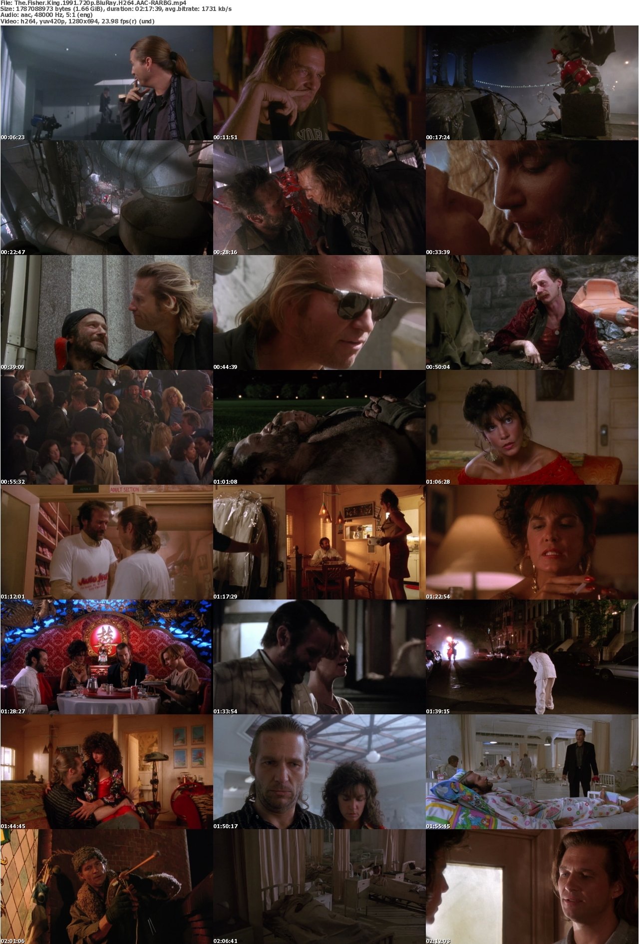The Fisher King 1991 720p BluRay H264 AAC-RARBG