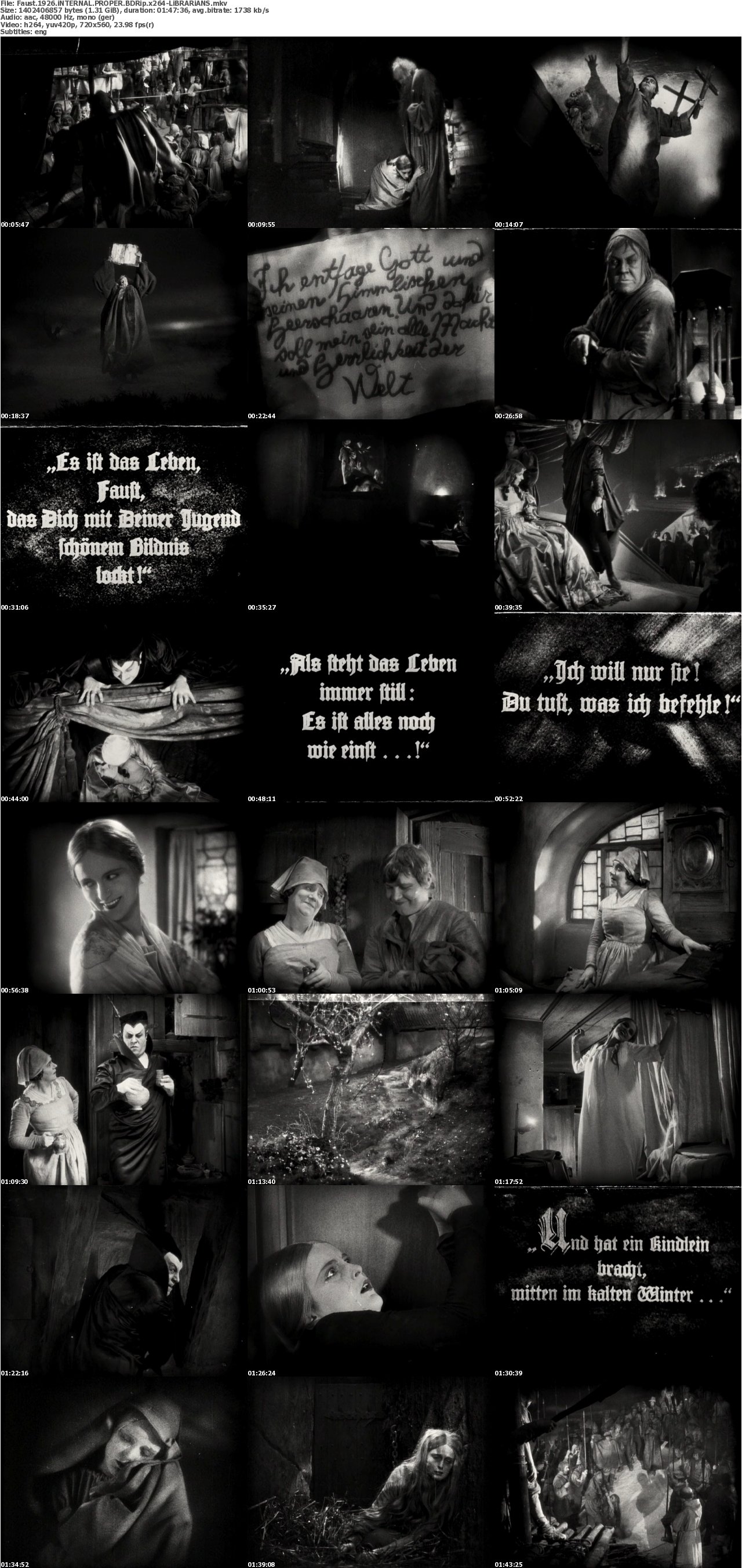 Faust 1926 iNTERNAL PROPER BDRip x264-LiBRARiANS