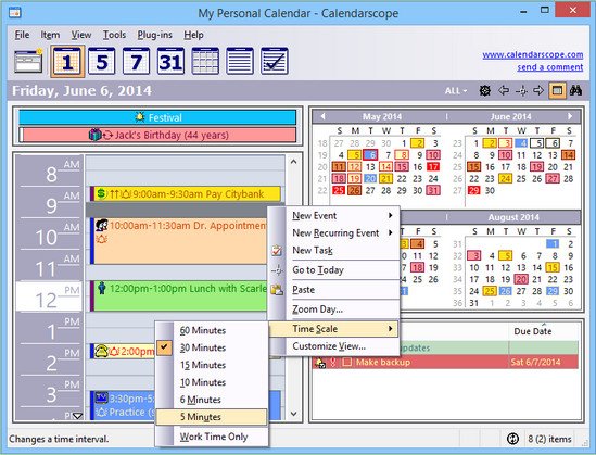Duality Software Calendarscope v7.6.0.2 + Portable 