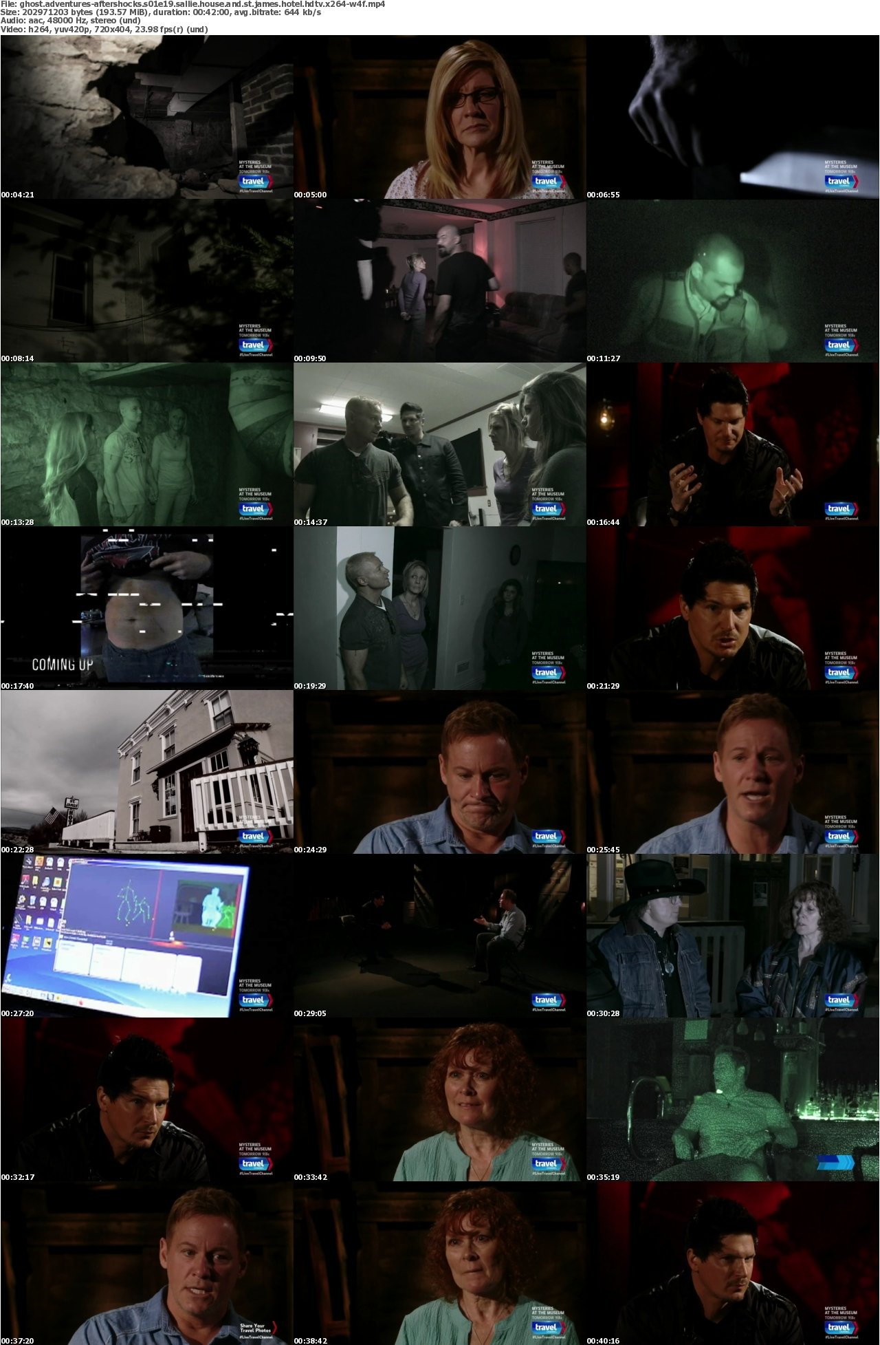 Ghost Adventures-Aftershocks S01E19 Sallie House and St James Hotel HDTV x264-W4F