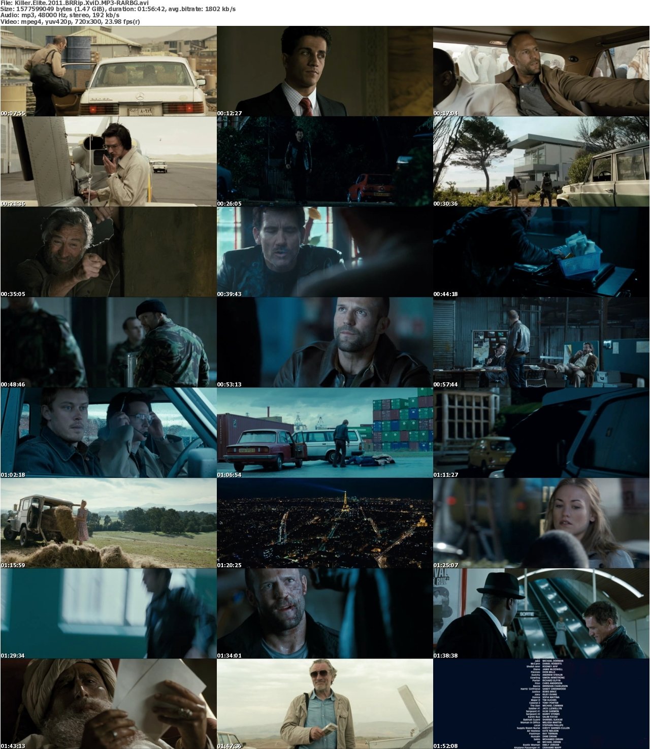 Killer Elite 2011 BRRip XviD MP3-RARBG