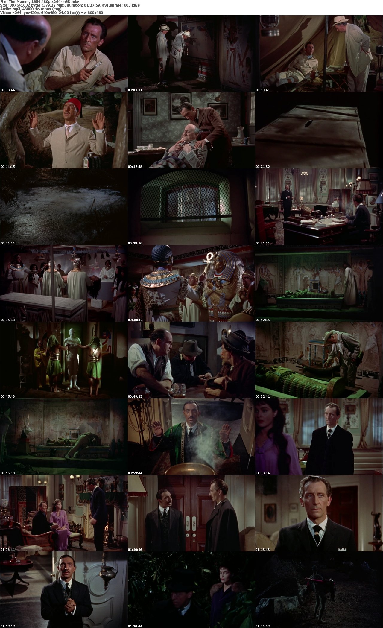 The Mummy 1959 480p x264-mSD