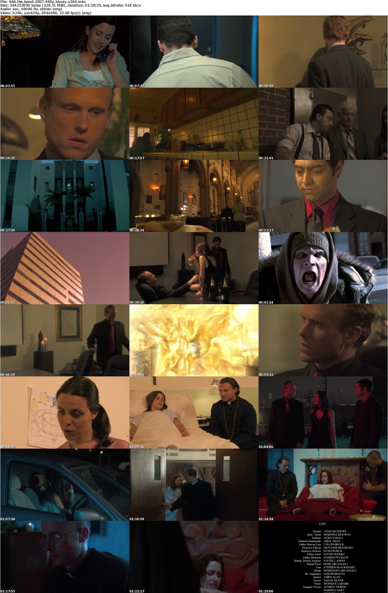 666 The Beast 2007 480p BluRay x264