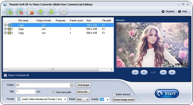 ThunderSoft GIF to Video Converter 1.5.6 PreActivated