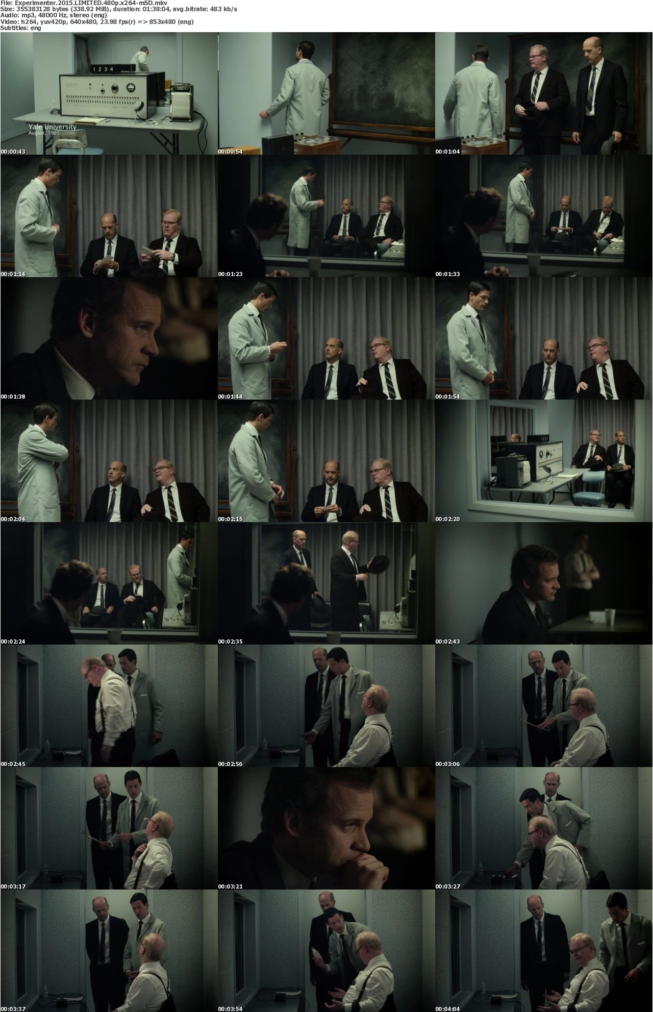 Experimenter 2015 LIMITED 480p x264-mSD