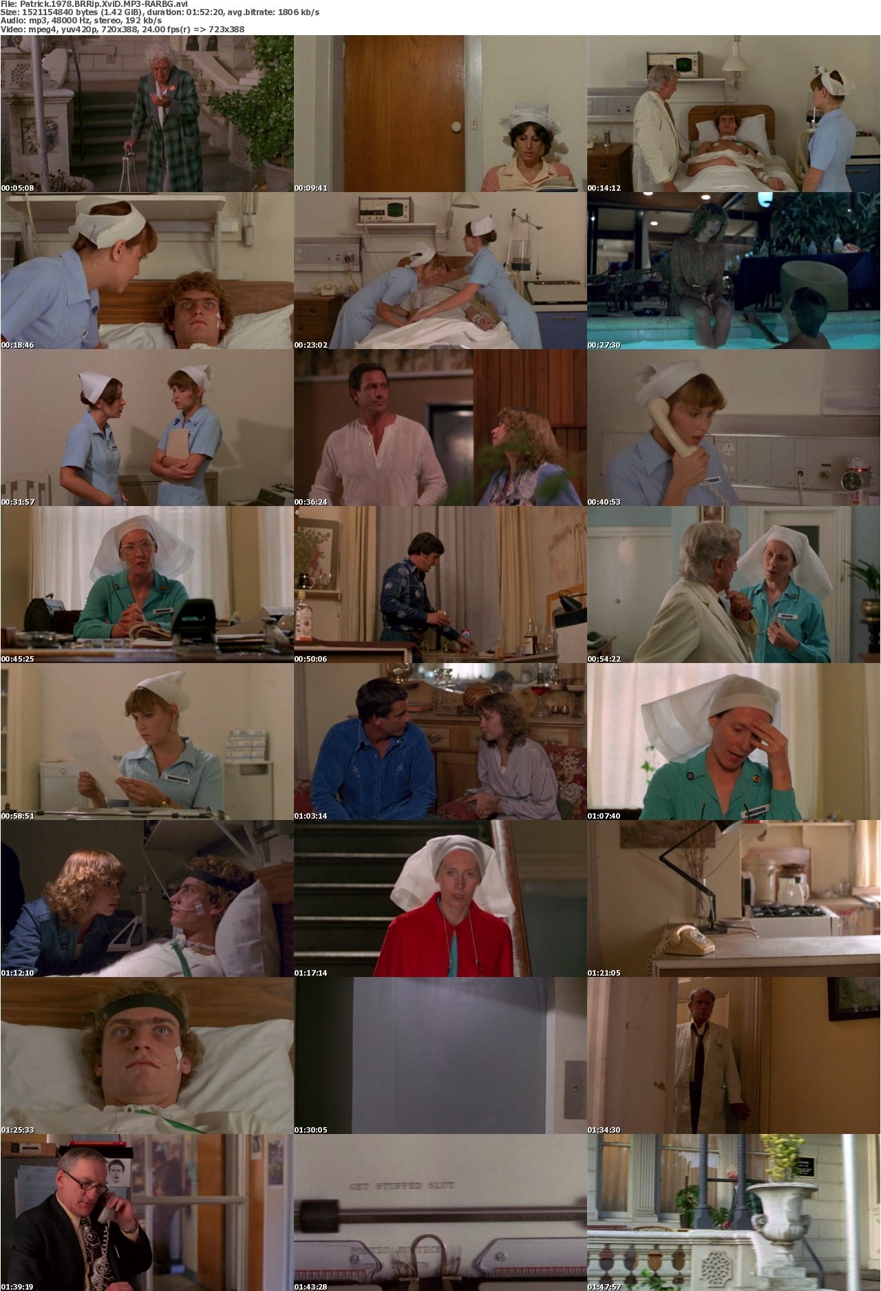 Patrick 1978 BRRip XviD MP3-RARBG