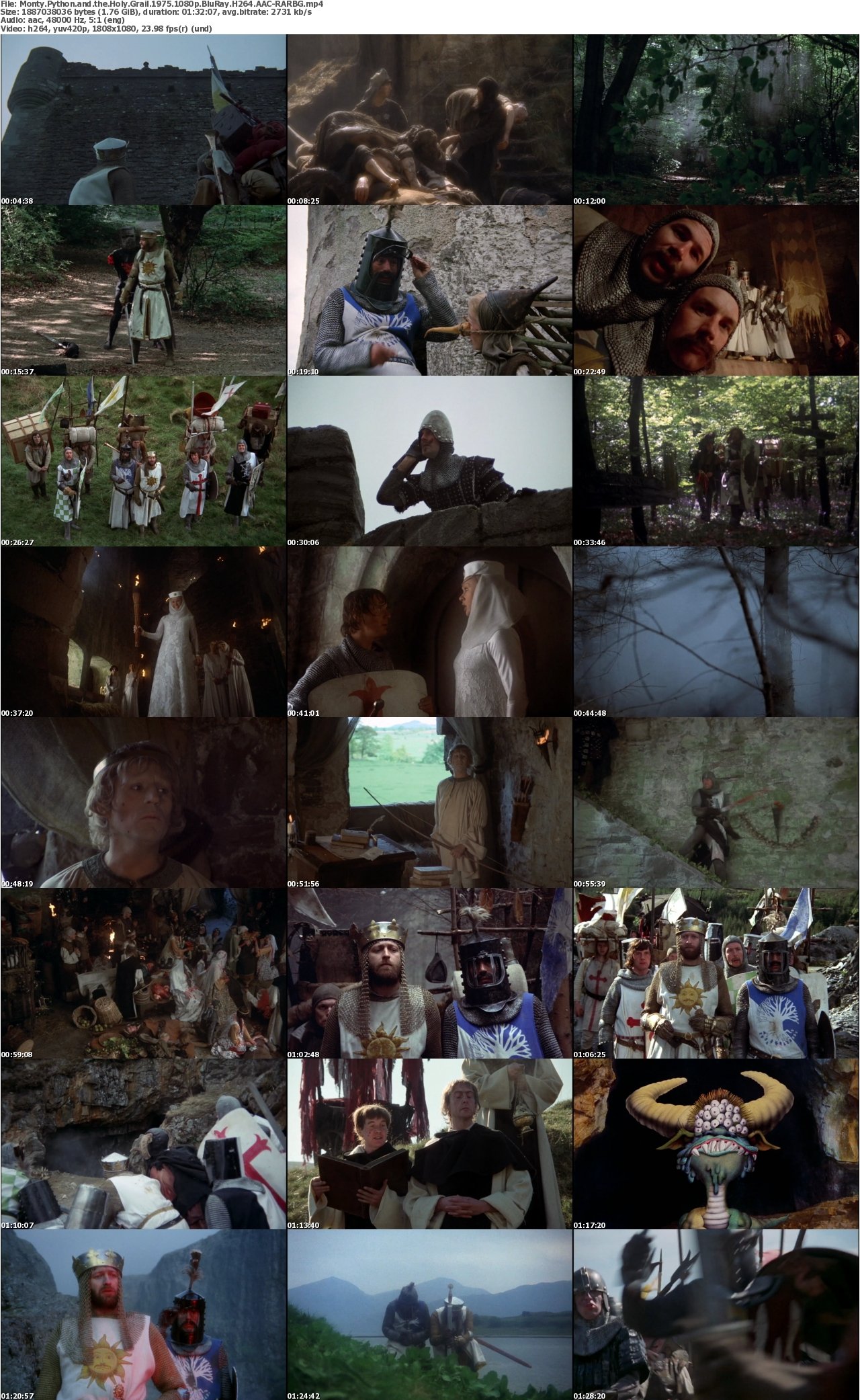 Monty Python and the Holy Grail 1975 1080p BluRay H264 AAC-RARBG