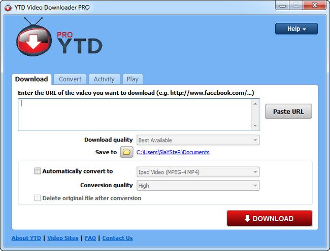 YTD Video Downloader Pro 5.1.1.0.1 Final Multilanguage + Portable