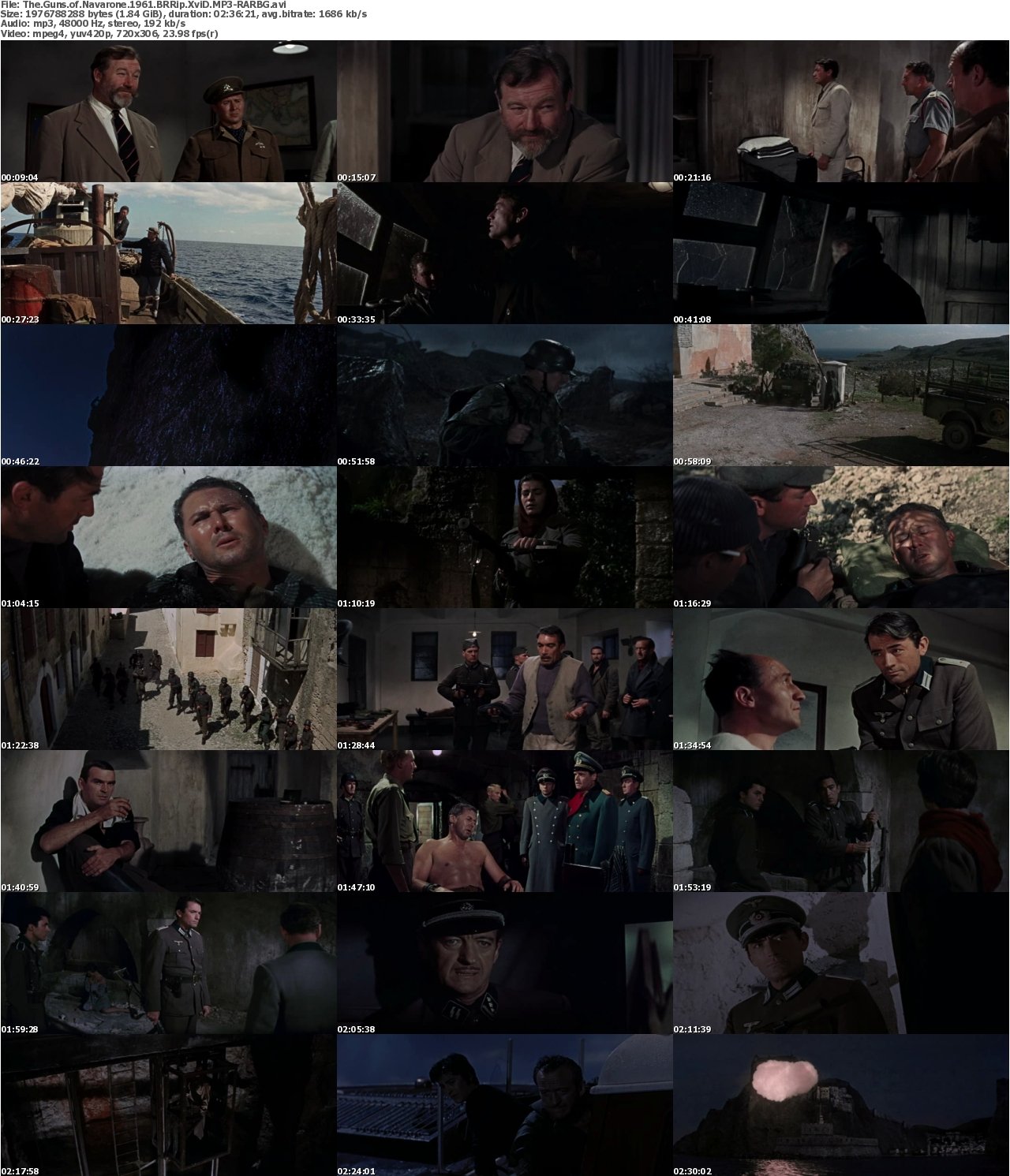 The Guns of Navarone 1961 BRRip XviD MP3-RARBG