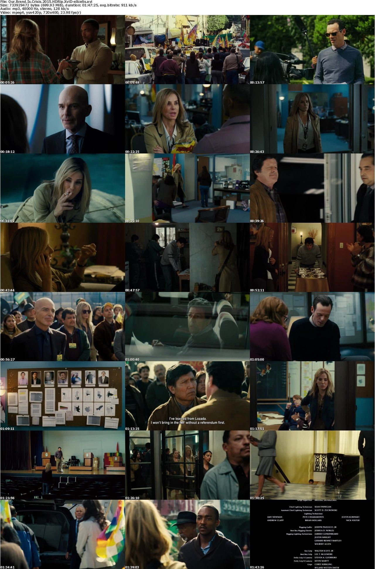 Our Brand Is Crisis 2015 HDRip XviD-eXceSs