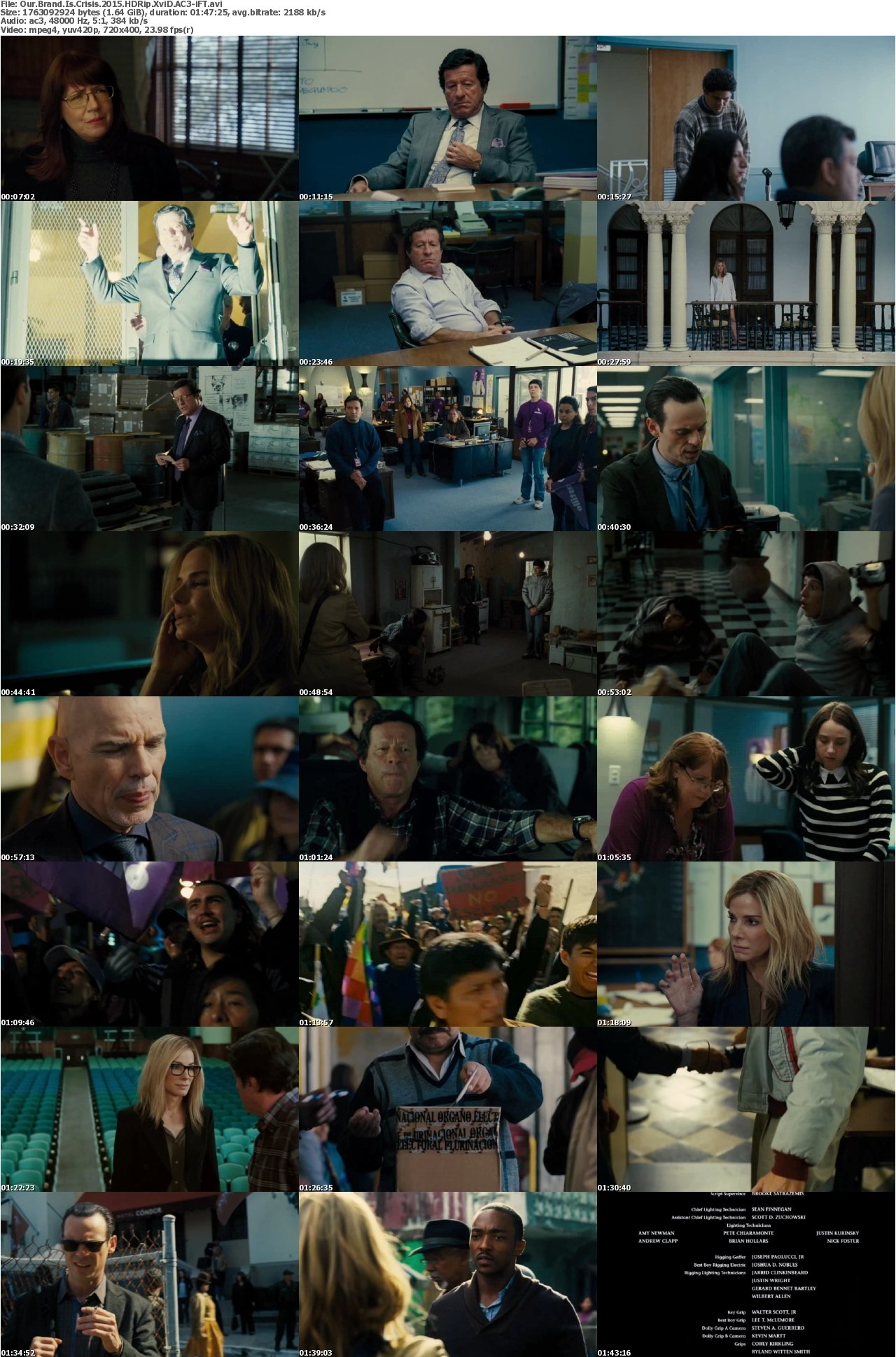 Our Brand Is Crisis 2015 HDRip XviD AC3-iFT