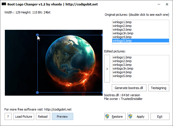 8oot Logo Changer v1.2.09
