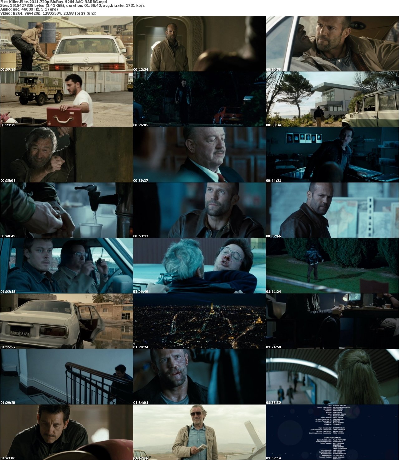 Killer Elite 2011 720p BluRay H264 AAC-RARBG