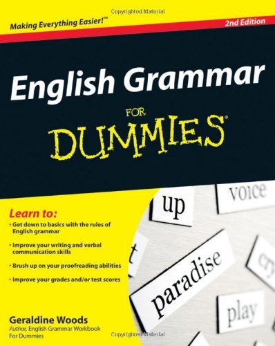 English Grammar For Dummies (Repost)