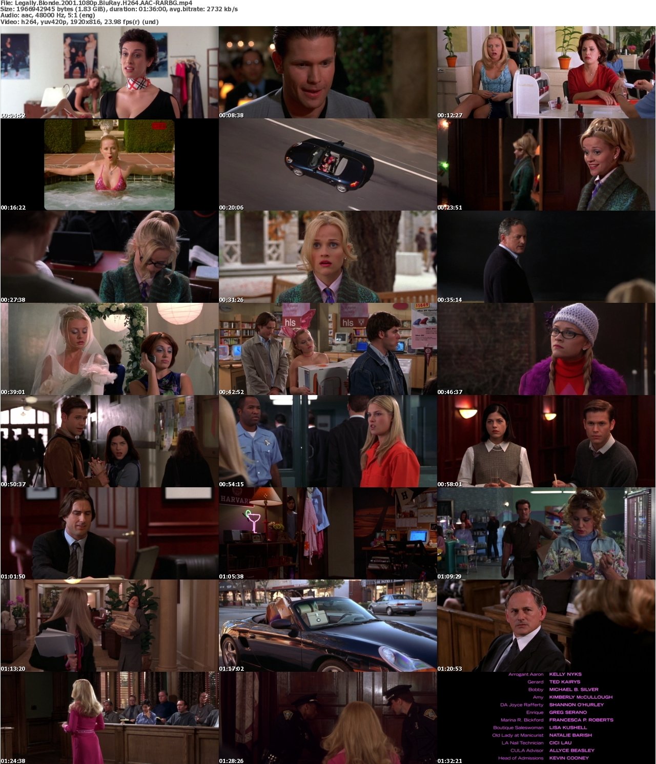 Legally Blonde 2001 1080p BluRay H264 AAC-RARBG
