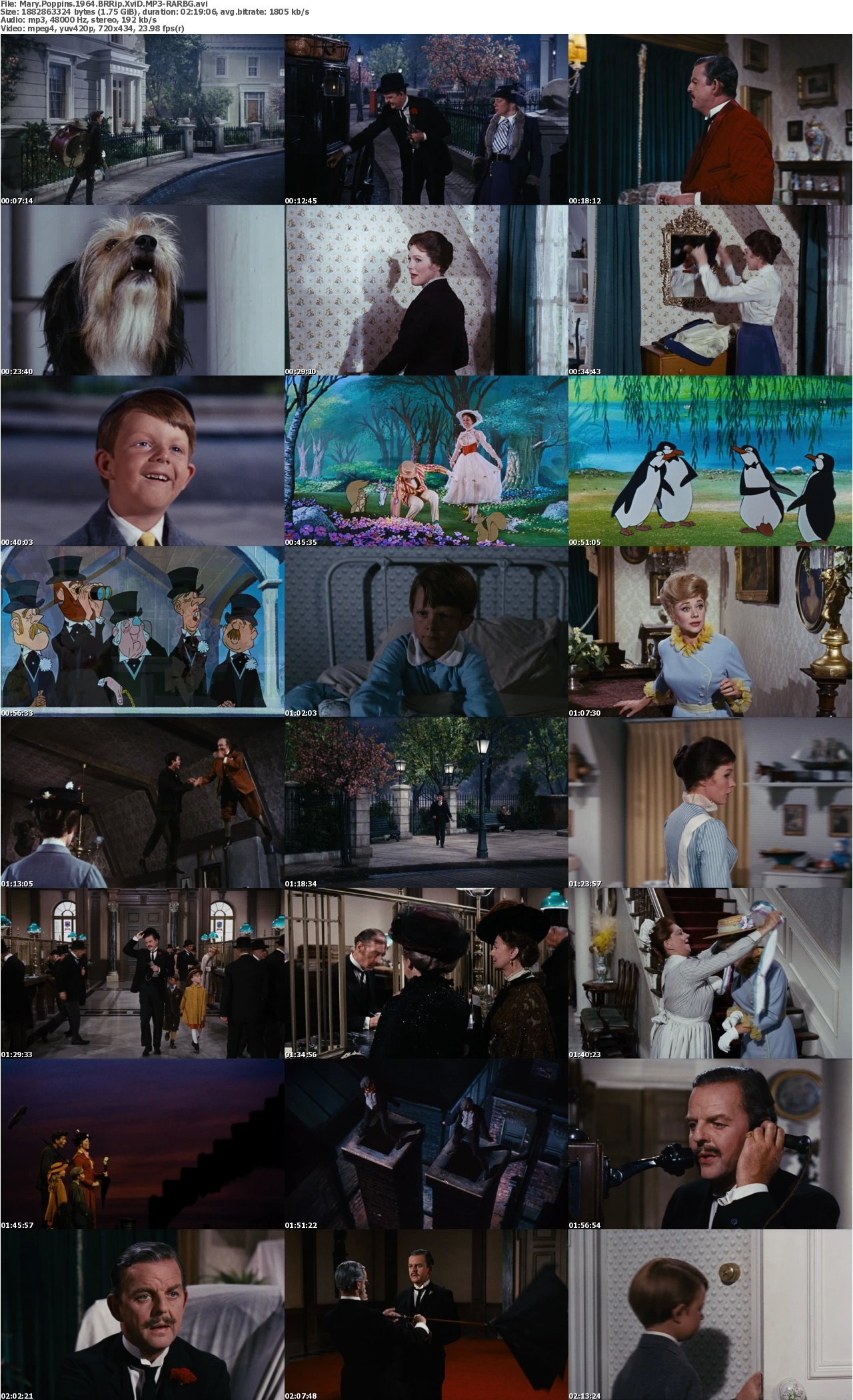 Mary Poppins 1964 BRRip XviD MP3-RARBG